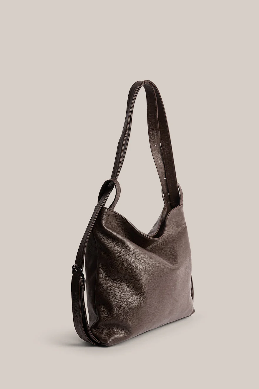 Bella Dark Chocolate 3-in-1 Convertible Bag - Image 5