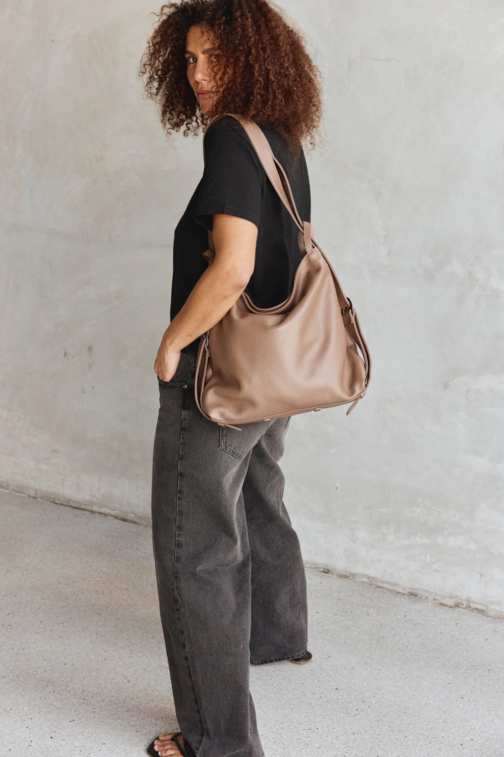 Bella Milk Chocolate 3-in-1 Convertible Bag - Image 4