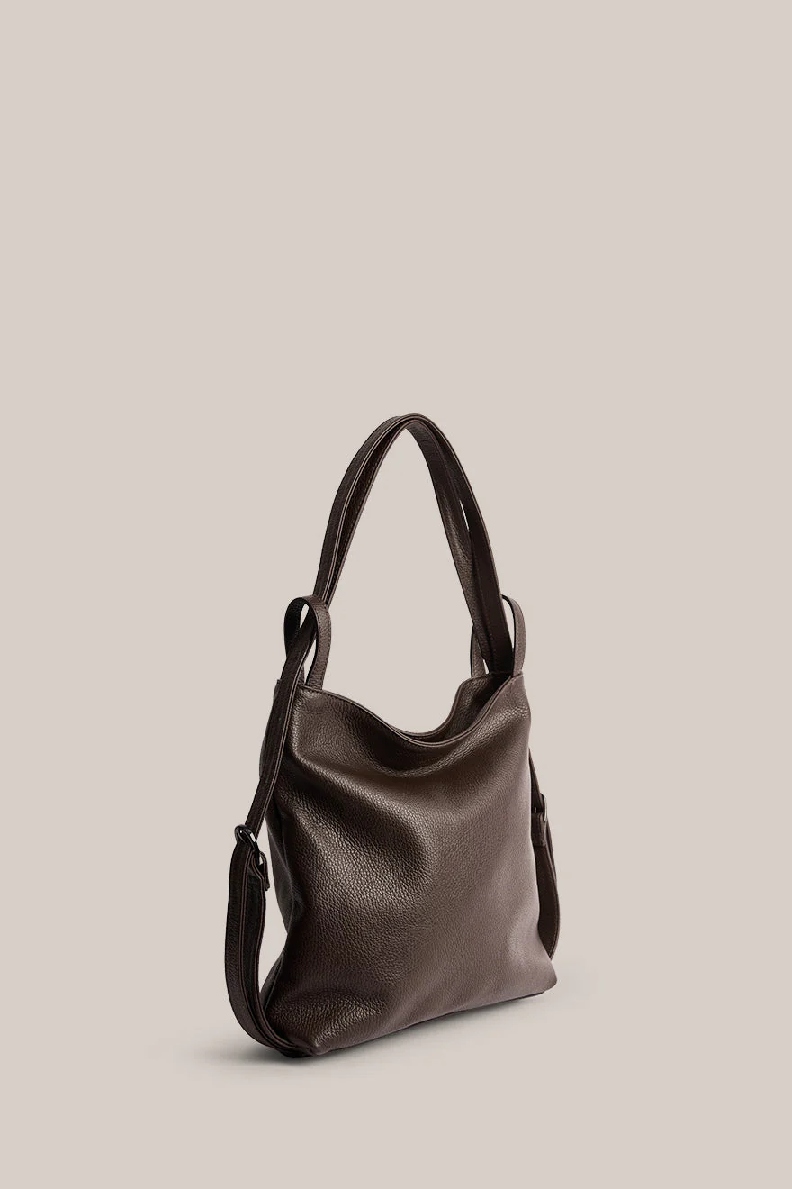 Bella Mini Dark Chocolate 3-in-1 Convertible Bag - Image 4