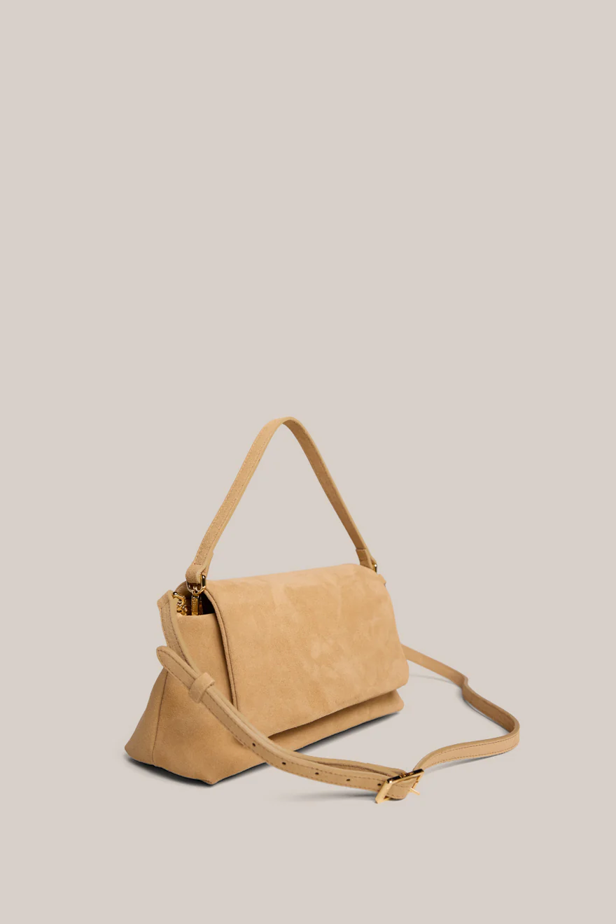 Celeste Latte Clutch Crossbody Bag - Image 4