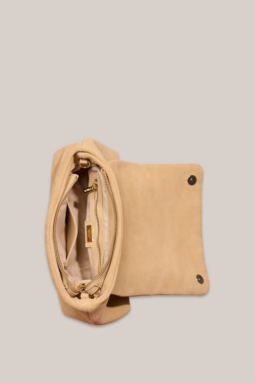 Celeste Latte Clutch Crossbody Bag - Image 6