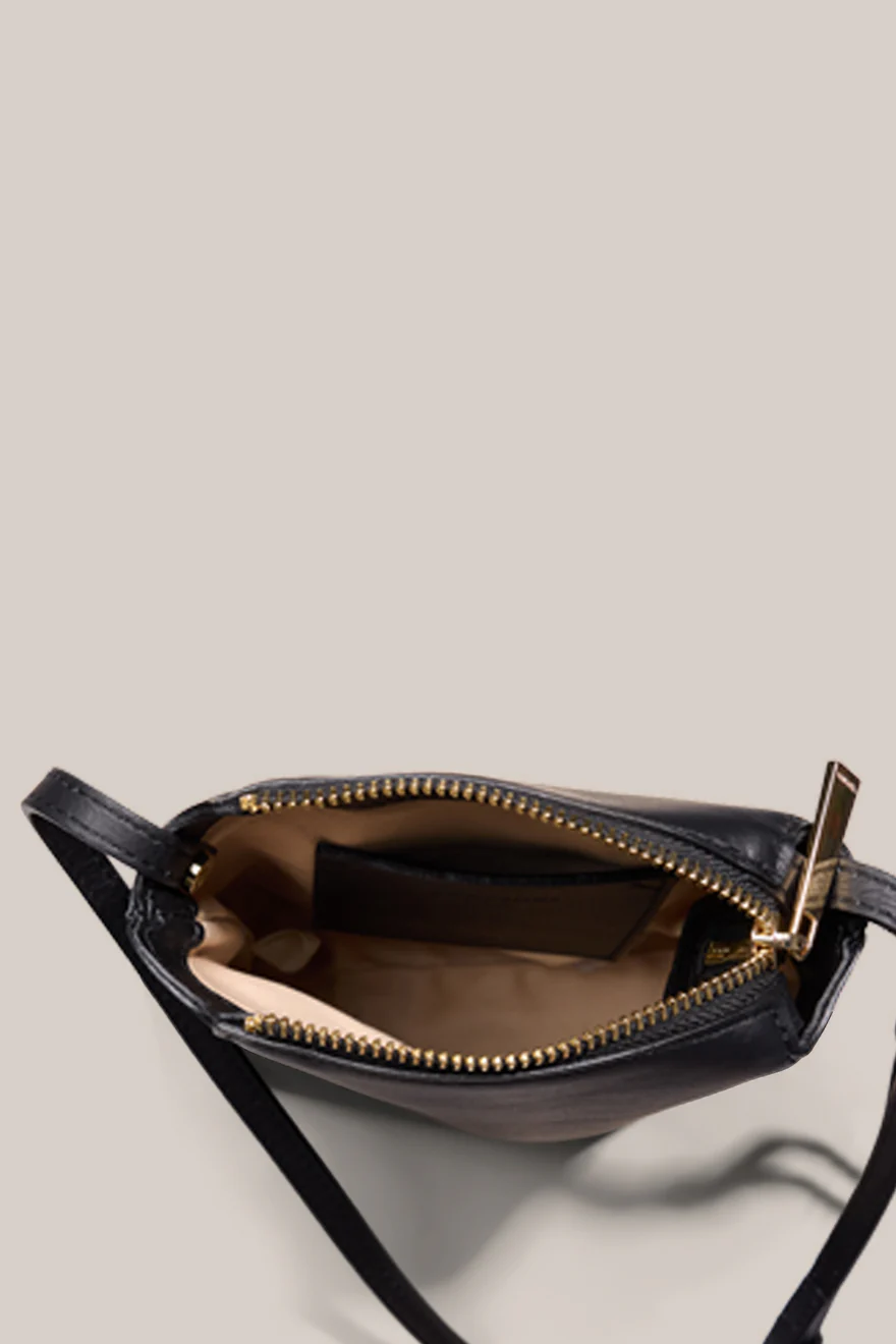 Clara Black Mini Crossbody Bag - Image 5