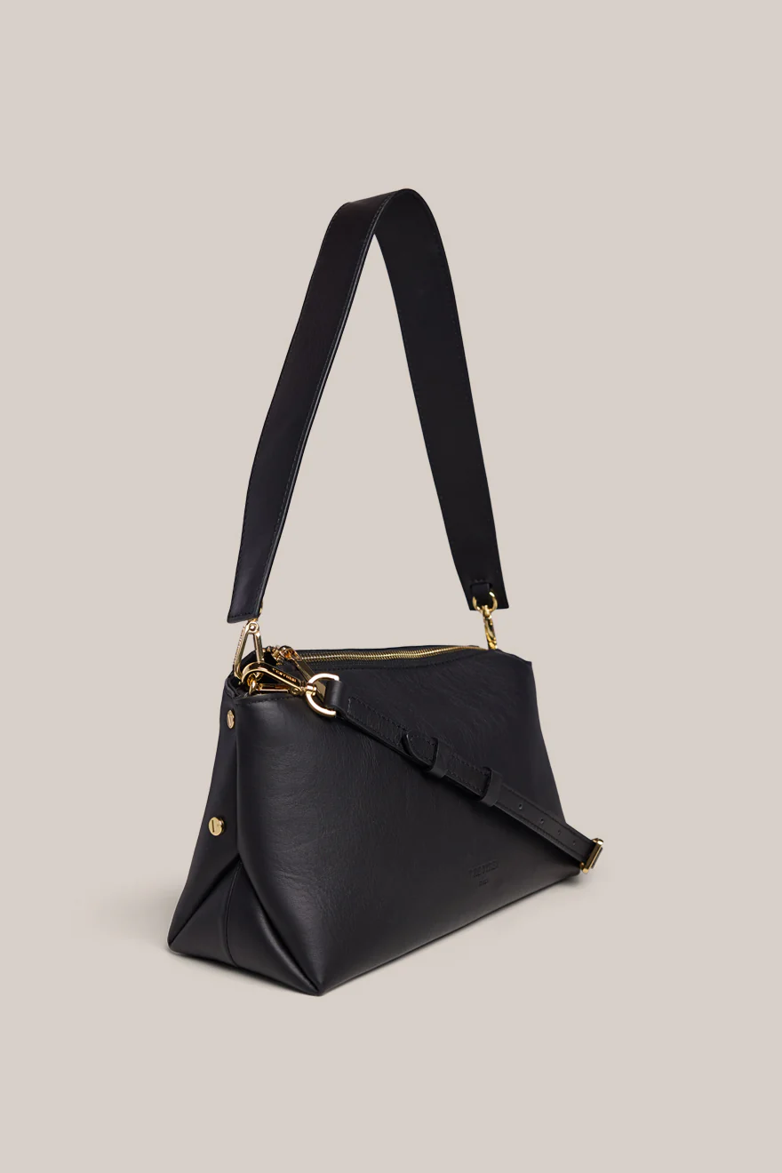 Clara Black Shoulder Crossbody Bag - Image 4