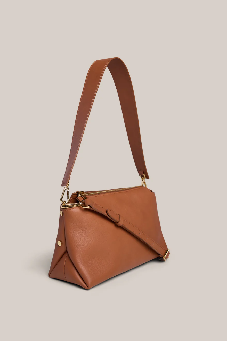 Clara Whiskey Shoulder Crossbody Bag - Image 4
