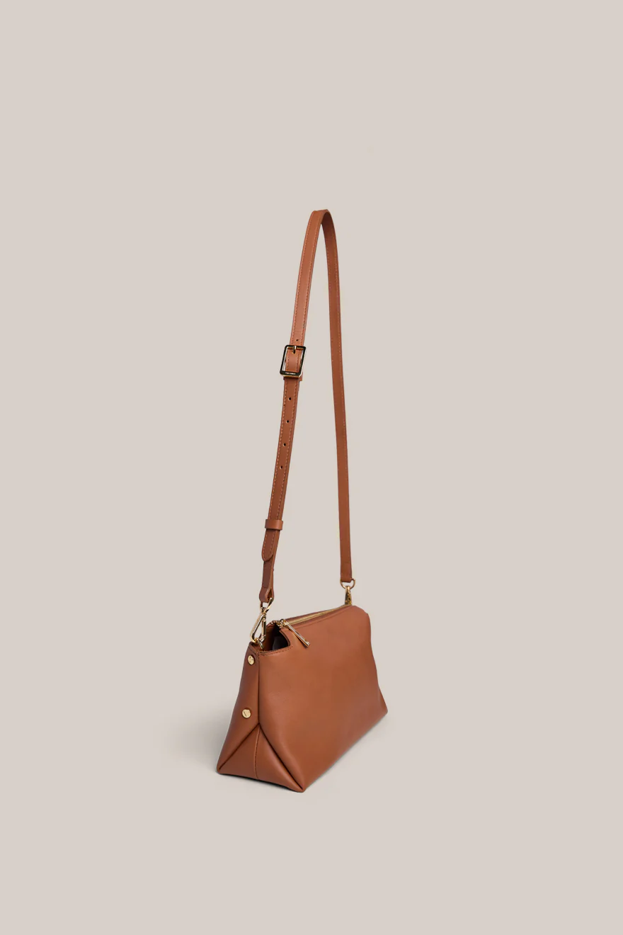 Clara Whiskey Shoulder Crossbody Bag - Image 5