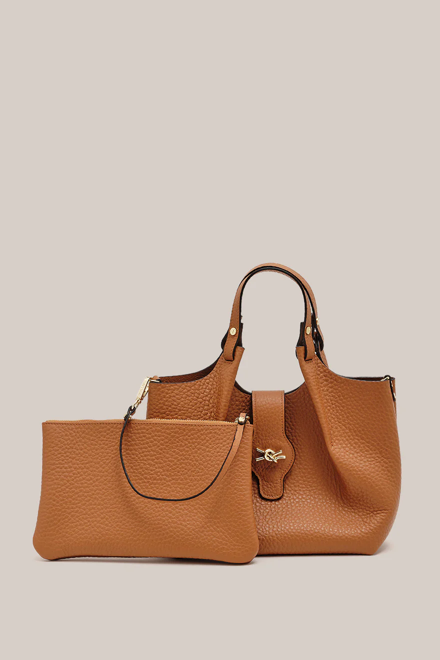 Grace Small Tan East West Tote - Image 3