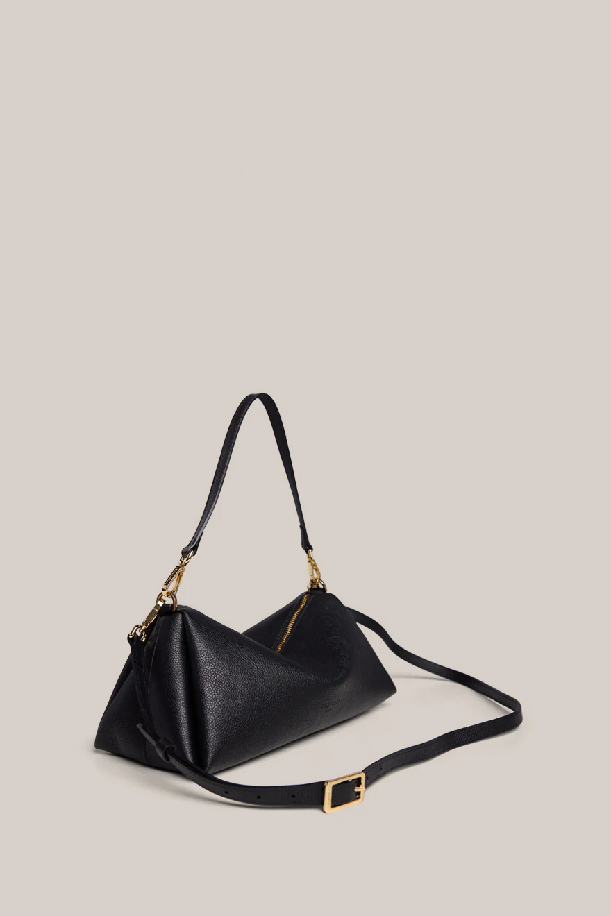 Rita Black Crossbody Bag - Image 4