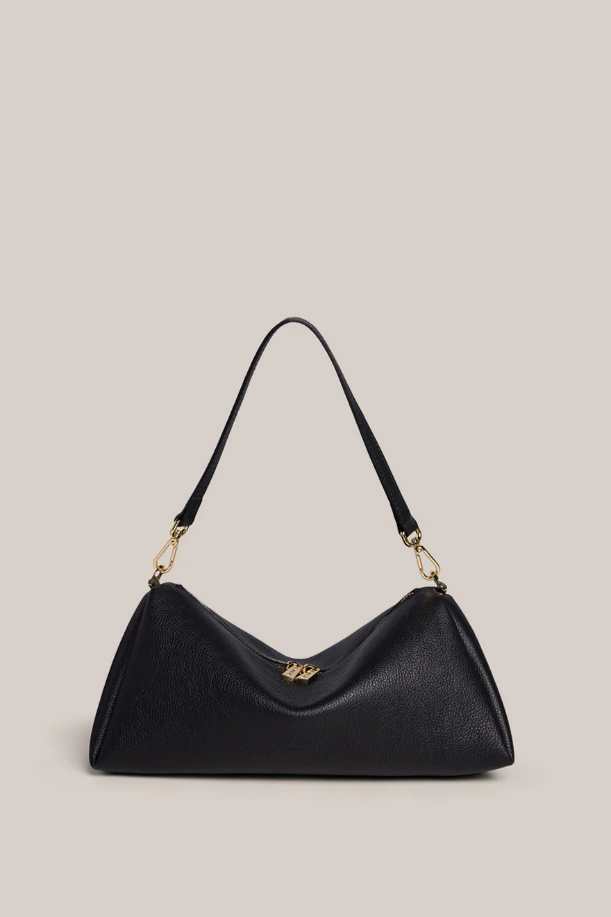 Rita Black Crossbody Bag - Image 5