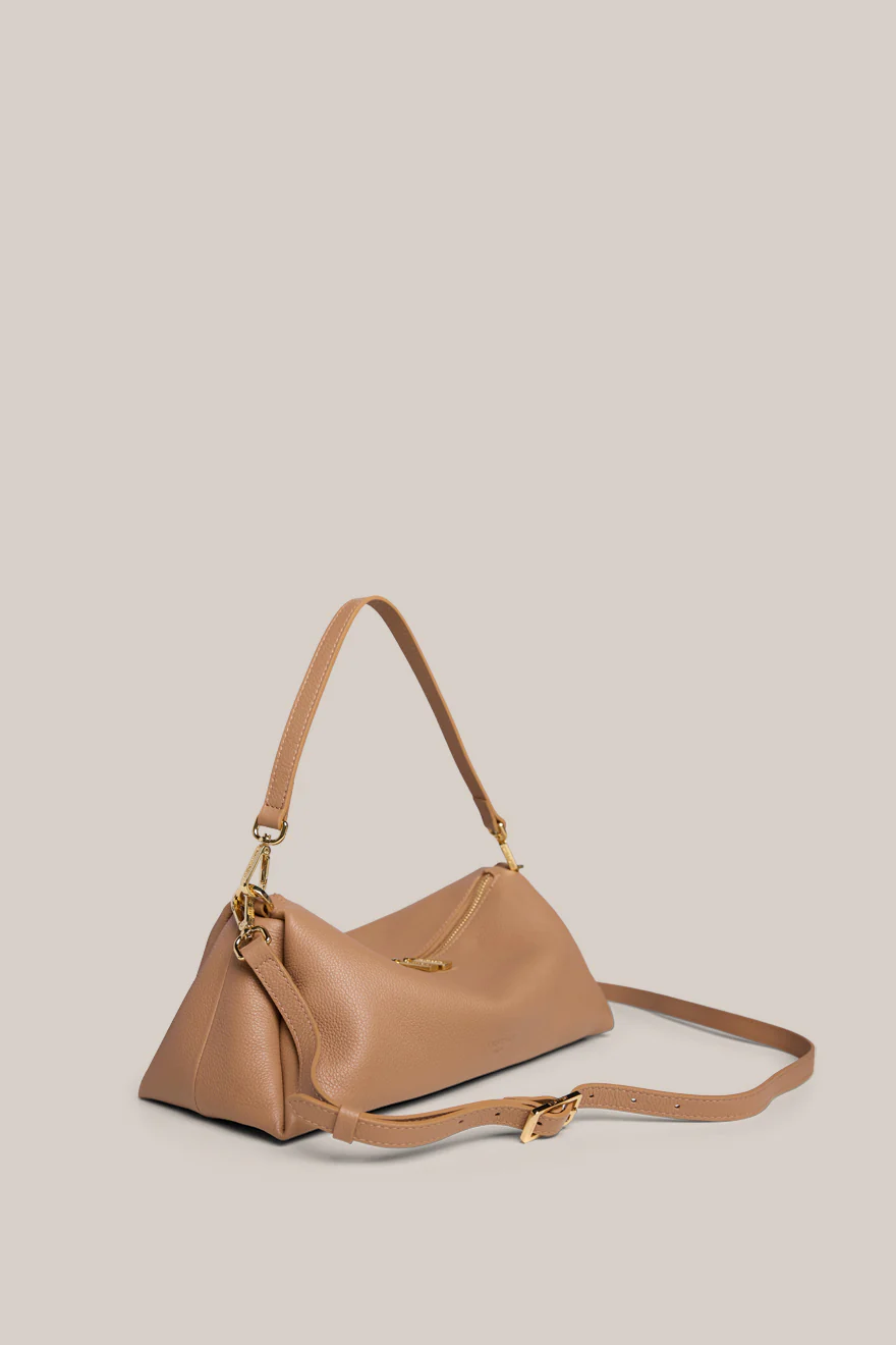 Rita Latte Crossbody Bag - Image 5