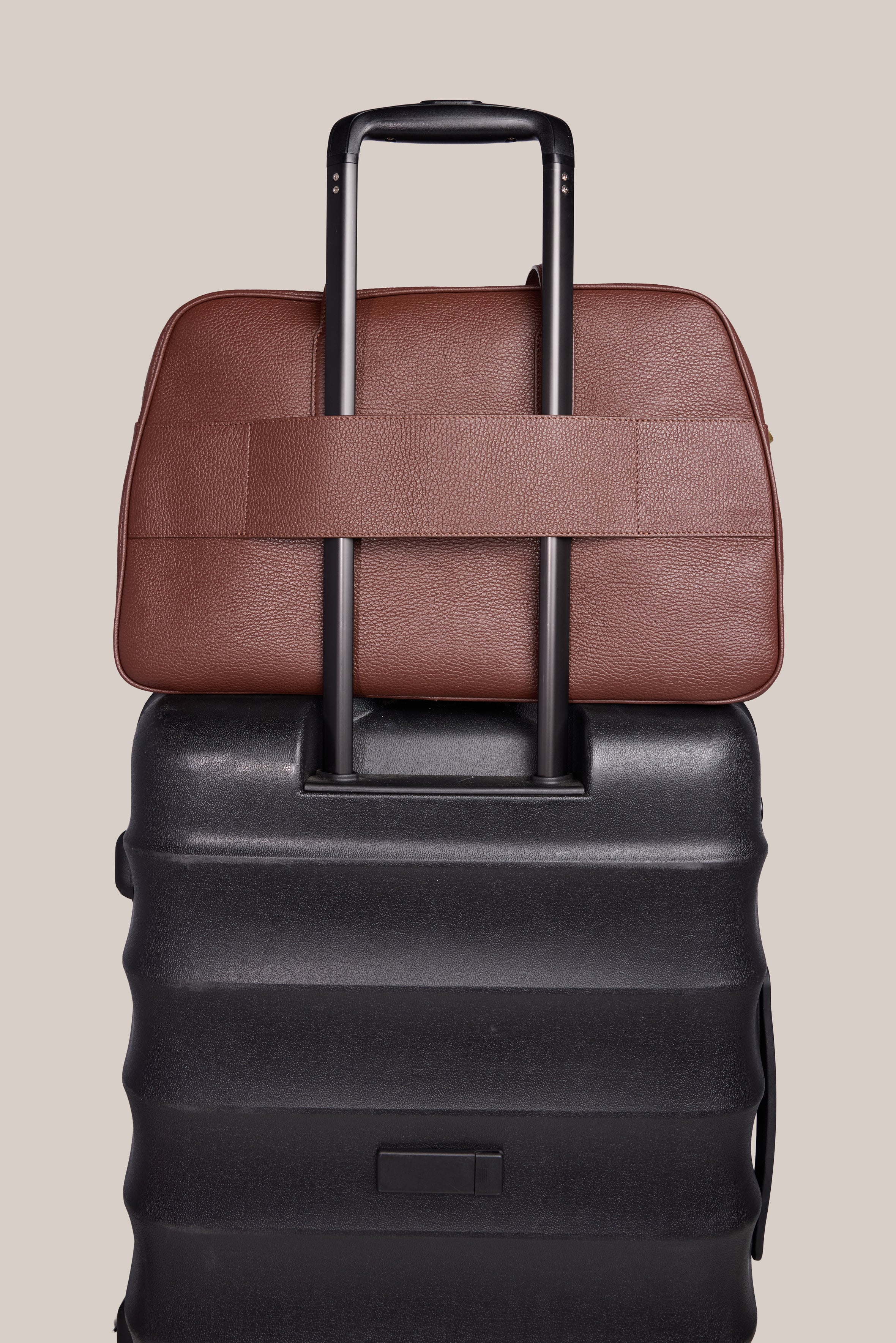 Vera Mahogany Large Bowler Bag - Image 5