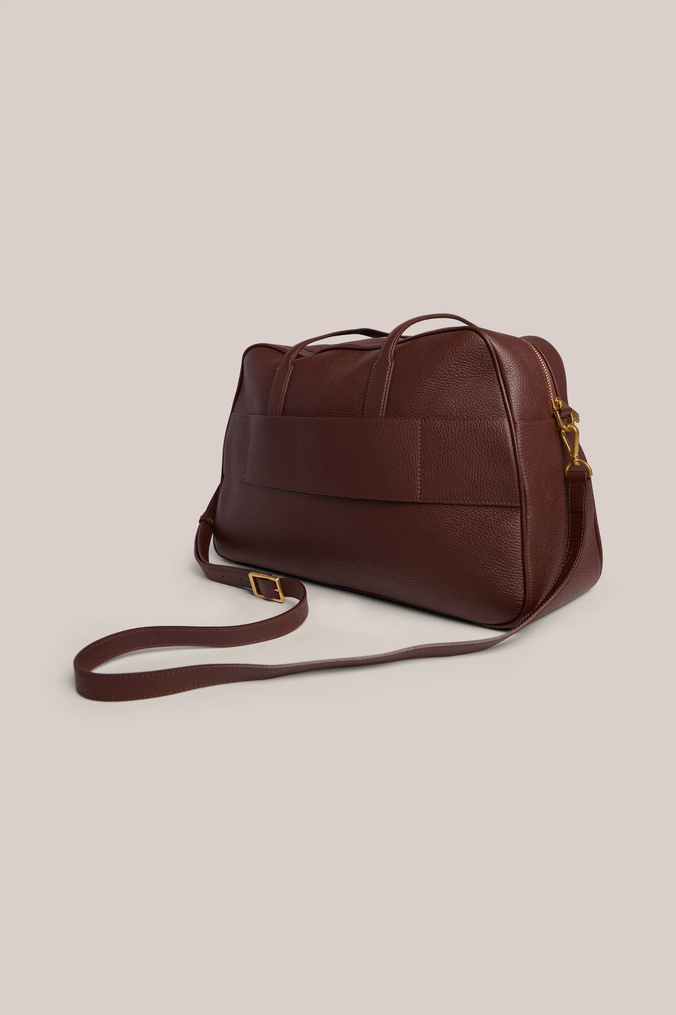 Vera Mahogany Large Bowler Bag - Image 7